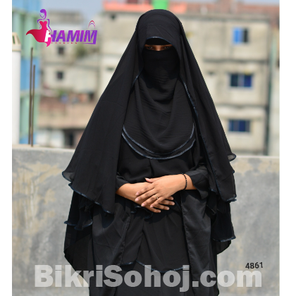 5 Part Malaysian Chiffon Ready Hijab (HMF)
